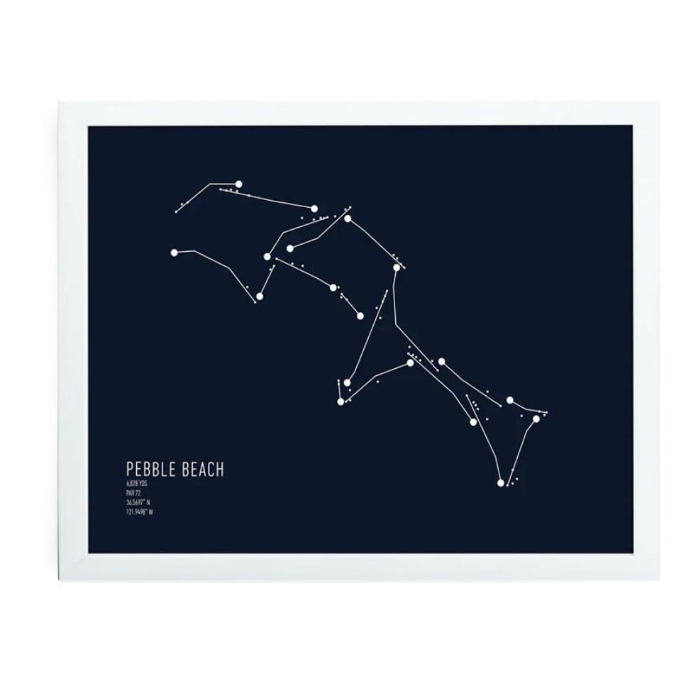 Lie + Loft Pebble Beach Constellation Print